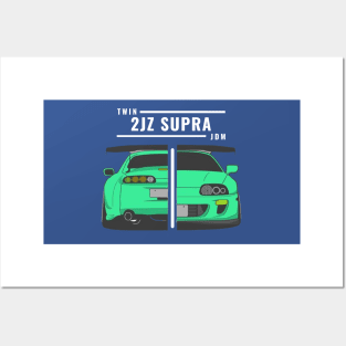 2jz Supra Posters and Art